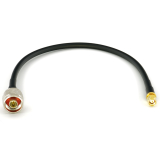 SMA Stecker auf N Stecker 30cm Koaxialkabel — HF240 (entspricht LMR240)
