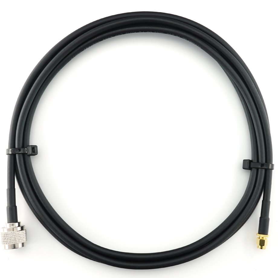 SMA Stecker auf N Stecker 1m Koaxialkabel — HF240 (entspricht LMR240)