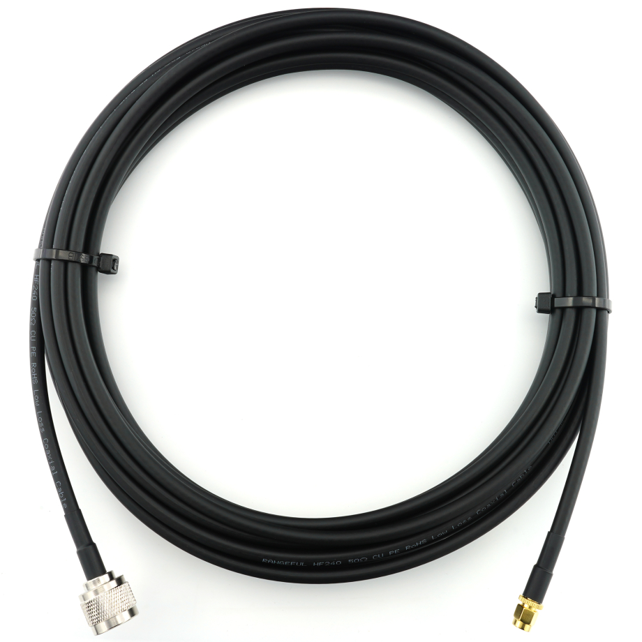 SMA Stecker auf N Stecker 7m Koaxialkabel — HF240 (entspricht LMR240)