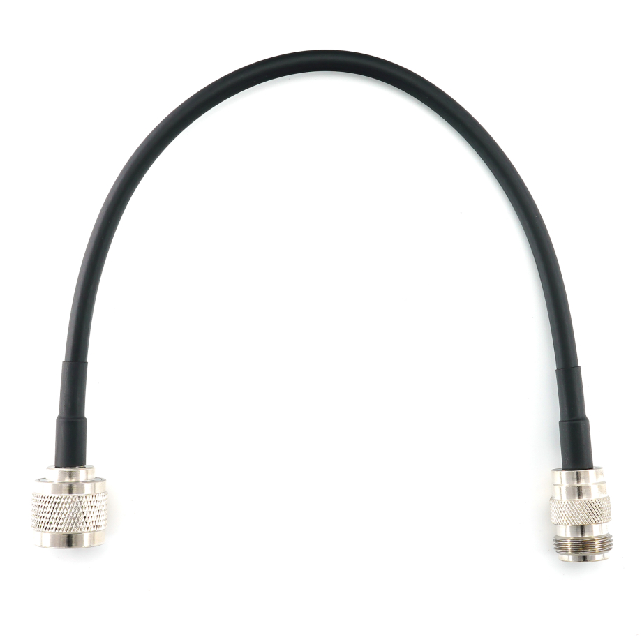 N Stecker auf N Buchse 30cm Koaxialkabel — HF240 (entspricht LMR240)