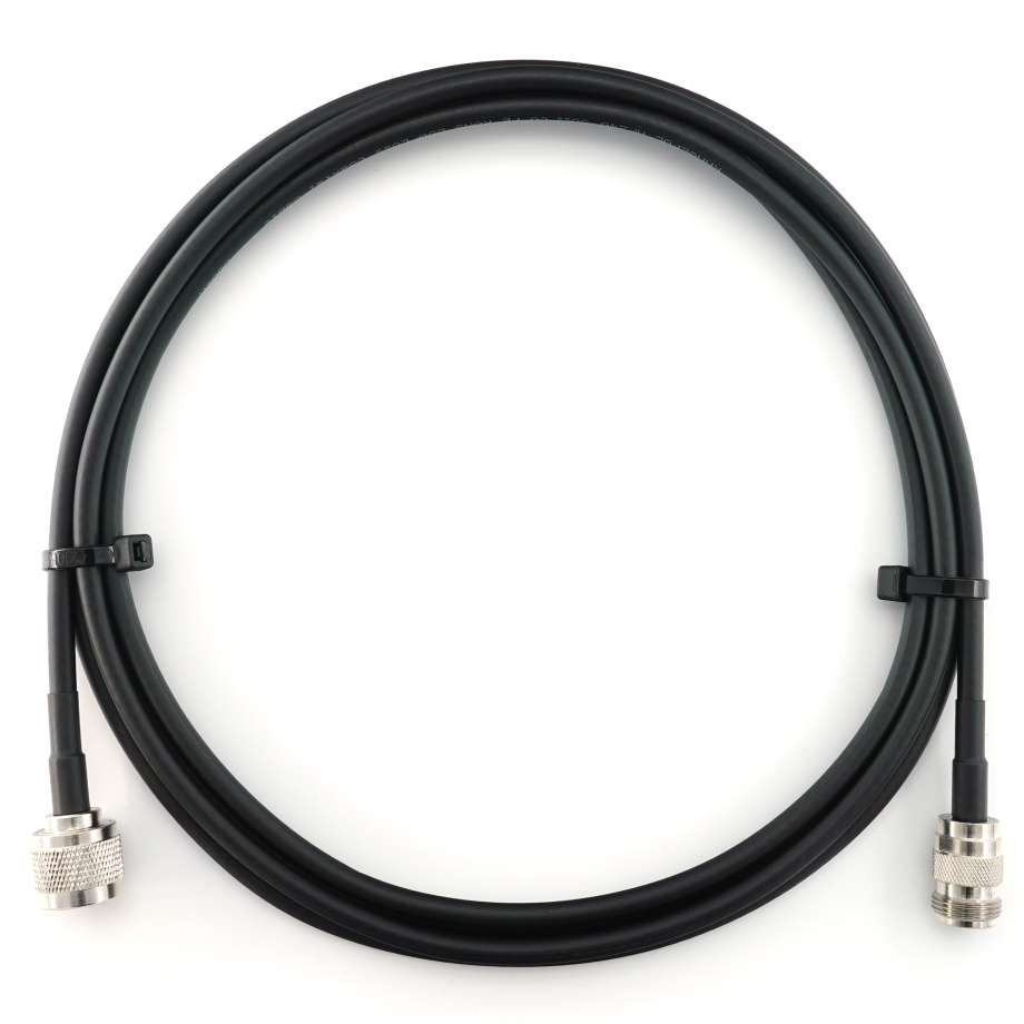 N Stecker auf N Buchse 1m Koaxialkabel — HF240 (entspricht LMR240)