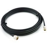N Stecker auf N Buchse 15m Koaxialkabel — HF240 (entspricht LMR240)