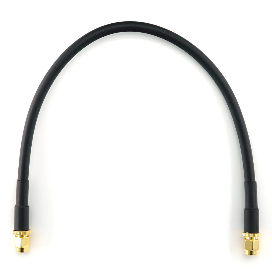 SMA Stecker auf SMA Stecker 30cm Koaxialkabel — HF240 (entspricht LMR240)