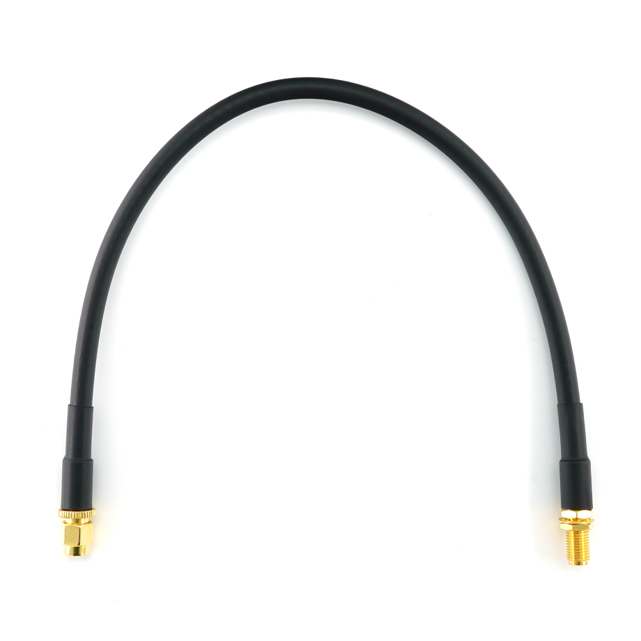 SMA Stecker auf SMA Buchse 30cm Koaxialkabel — HF240 (entspricht LMR240)