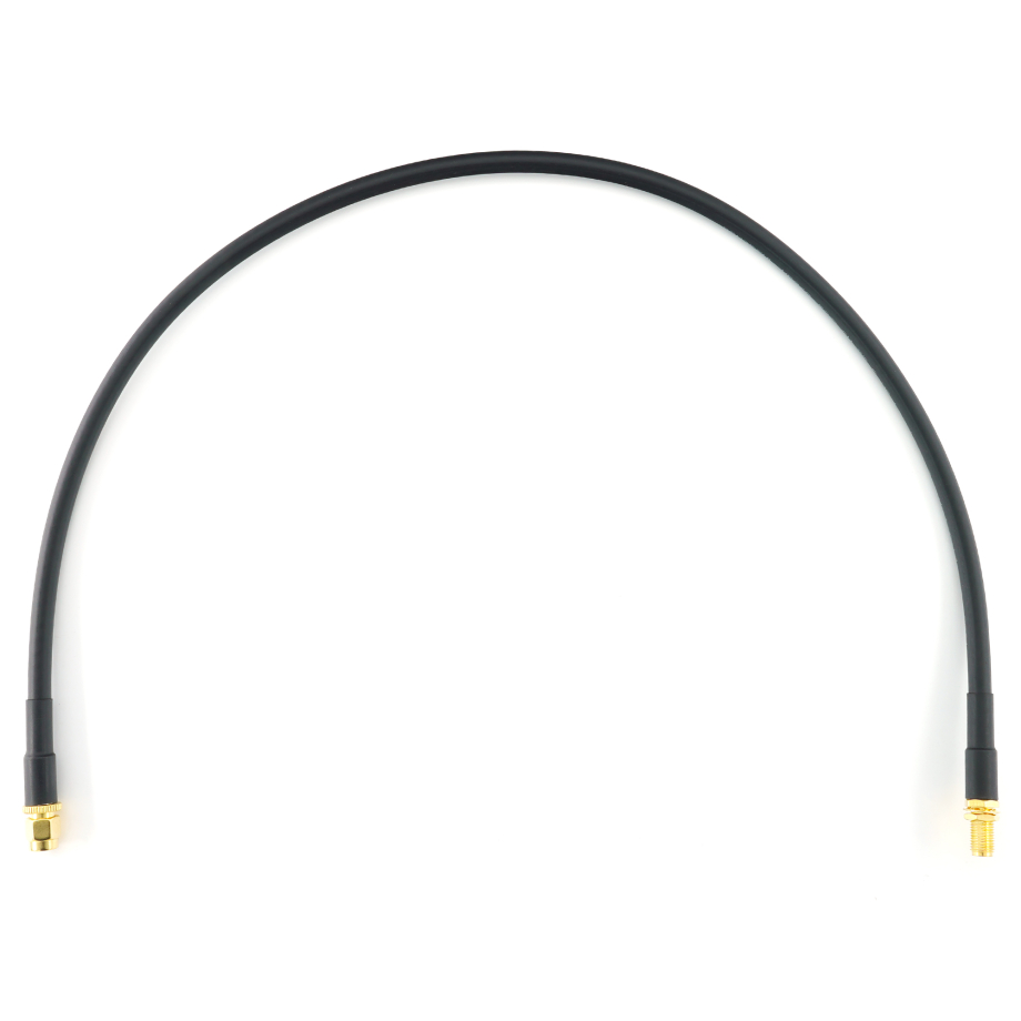 SMA Stecker auf SMA Buchse 50cm Koaxialkabel — HF240 (entspricht LMR240)