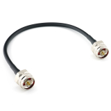 N Stecker auf N Stecker Hex 30cm Koaxialkabel — HF240 (entspricht LMR240)