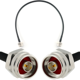 N Stecker auf N Stecker Hex 50cm Koaxialkabel — HF240 (entspricht LMR240)