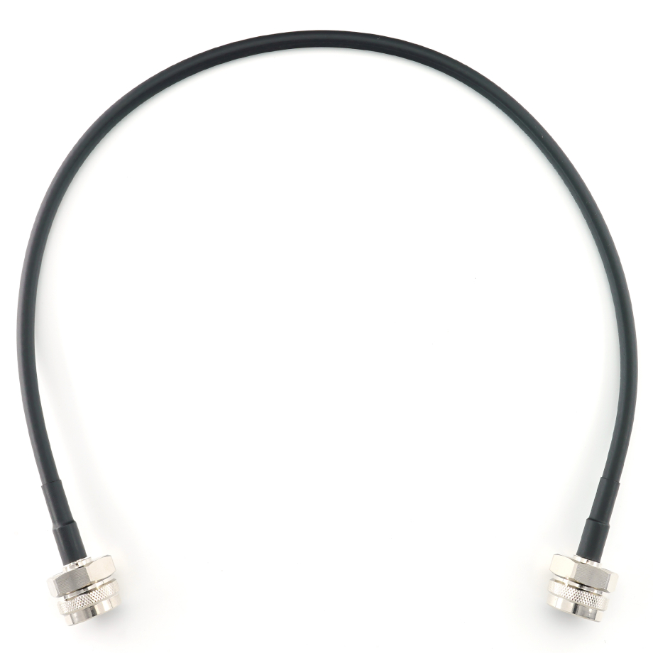 N Stecker auf N Stecker Hex 50cm Koaxialkabel — HF240 (entspricht LMR240)