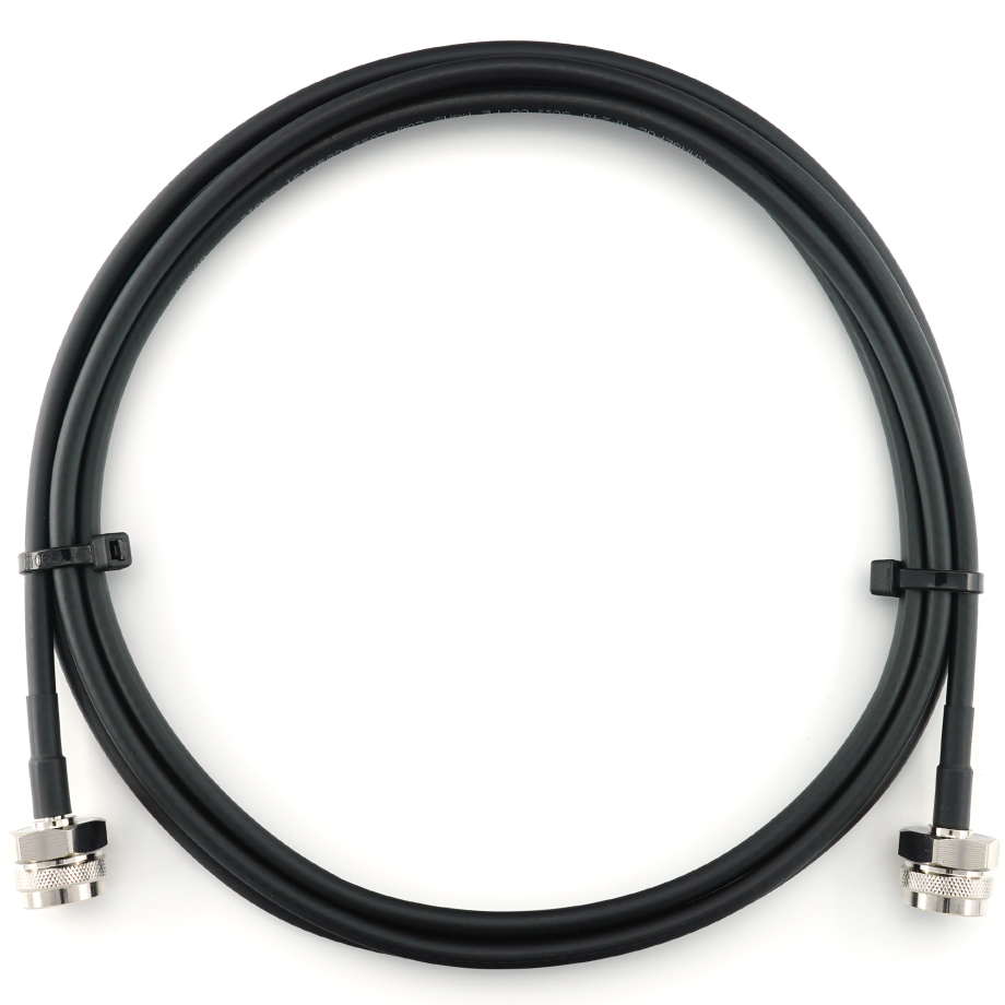 N Stecker auf N Stecker Hex 1m Koaxialkabel — HF240 (entspricht LMR240)