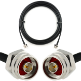N Stecker auf N Stecker Hex 12m Koaxialkabel — HF240 (entspricht LMR240)
