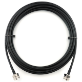 N Stecker auf N Stecker Hex 12m Koaxialkabel — HF240 (entspricht LMR240)