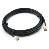 N Stecker auf N Stecker Hex 12m Koaxialkabel — HF240 (entspricht LMR240)