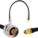 SMA Stecker auf N Stecker Hex 30cm Koaxialkabel — HF240 (entspricht LMR240)