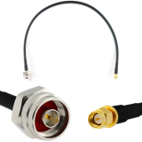 SMA Stecker auf N Stecker Hex 50cm Koaxialkabel — HF240 (entspricht LMR240)