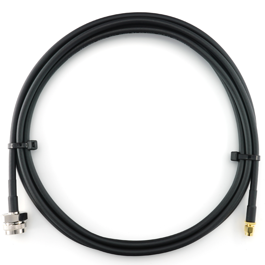 SMA Stecker auf N Stecker Hex 1m Koaxialkabel — HF240 (entspricht LMR240)