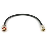 N Stecker Hex auf N Buchse 30cm Koaxialkabel — HF240 (entspricht LMR240)