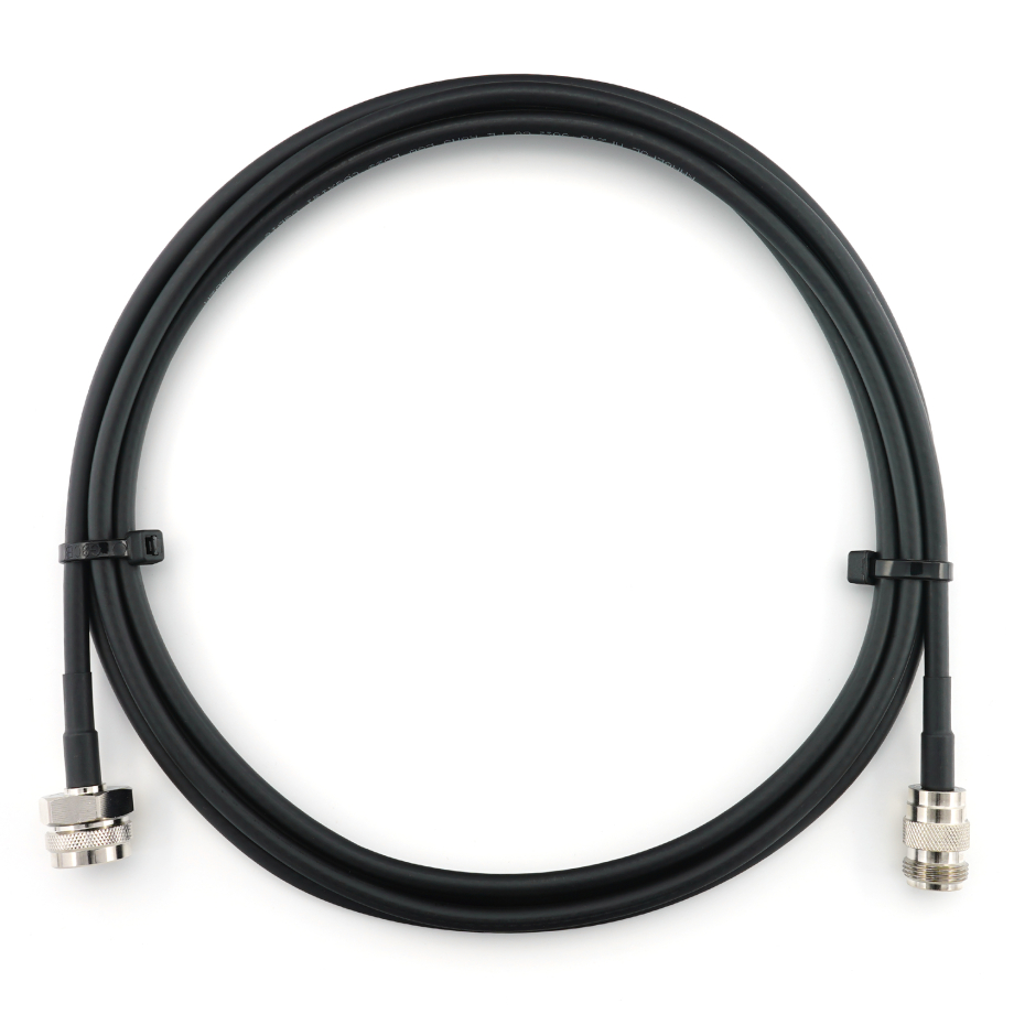N Stecker Hex auf N Buchse 1m Koaxialkabel — HF240 (entspricht LMR240)