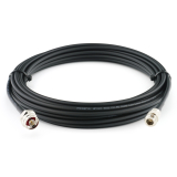 N Stecker Hex auf N Buchse 12m Koaxialkabel — HF240 (entspricht LMR240)