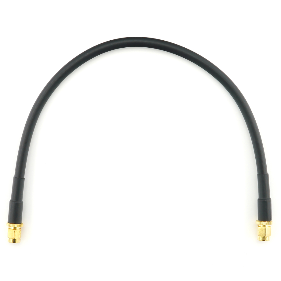 RP-SMA Stecker auf RP-SMA Stecker 30cm Koaxialkabel — HF240 (entspricht LMR240)