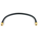 RP-SMA Stecker auf RP-SMA Stecker 30cm Koaxialkabel — HF240 (entspricht LMR240)
