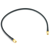 RP-SMA Stecker auf RP-SMA Stecker 50cm Koaxialkabel — HF240 (entspricht LMR240)