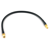 RP-SMA Stecker auf RP-SMA Buchse 30cm Koaxialkabel — HF240 (entspricht LMR240)