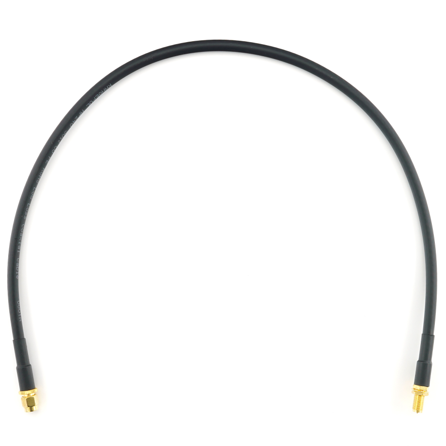 RP-SMA Stecker auf RP-SMA Buchse 50cm Koaxialkabel — HF240 (entspricht LMR240)