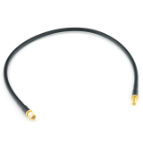 RP-SMA Stecker auf RP-SMA Buchse 50cm Koaxialkabel — HF240 (entspricht LMR240)