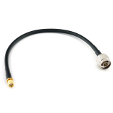 RP-SMA Stecker auf N Stecker 30cm Koaxialkabel — HF240 (entspricht LMR240)