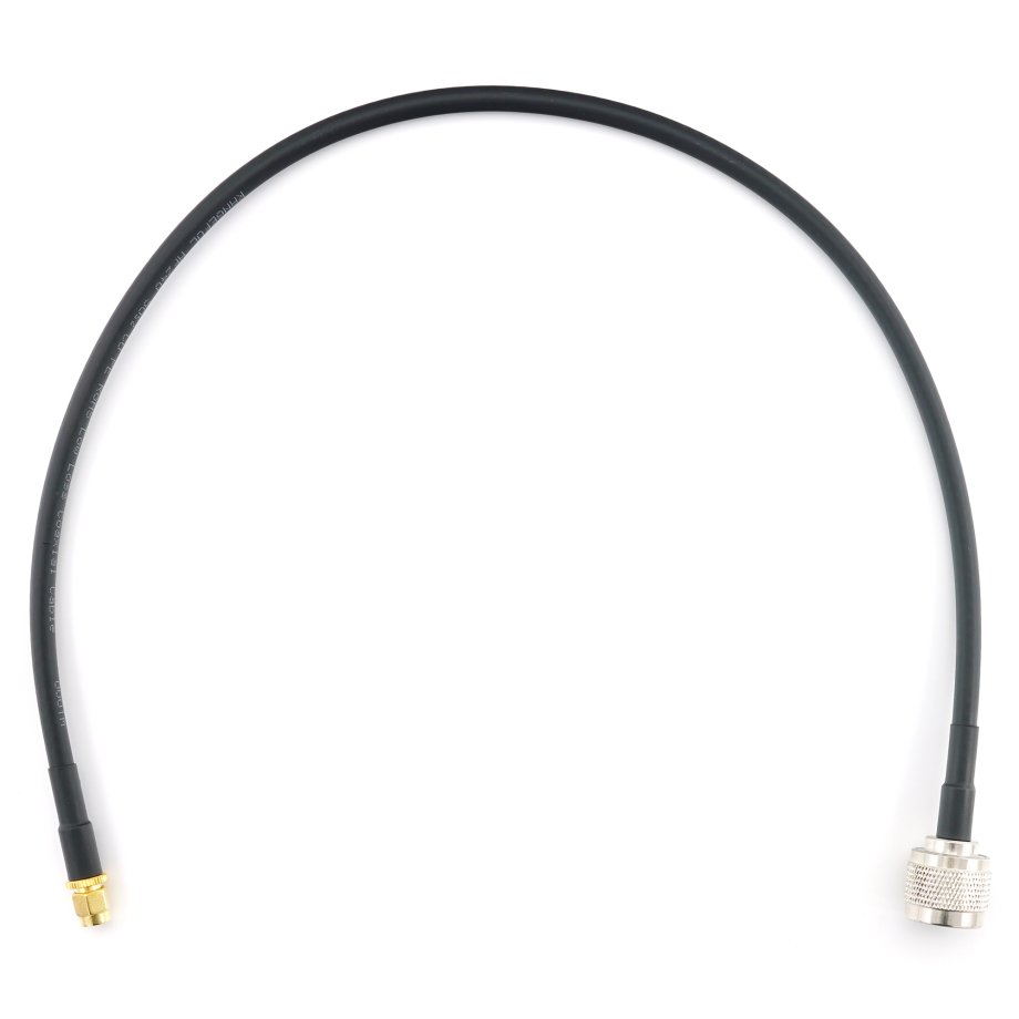 RP-SMA Stecker auf N Stecker 50cm Koaxialkabel — HF240 (entspricht LMR240)