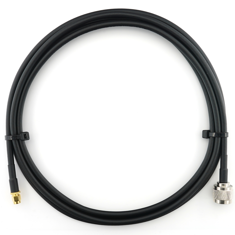 RP-SMA Stecker auf N Stecker 3m Koaxialkabel — HF240 (entspricht LMR240)