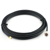 RP-SMA Stecker auf N Stecker 12m Koaxialkabel — HF240 (entspricht LMR240)