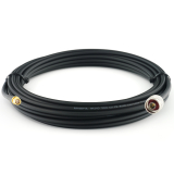 RP-SMA Stecker auf N Stecker 12m Koaxialkabel — HF240 (entspricht LMR240)