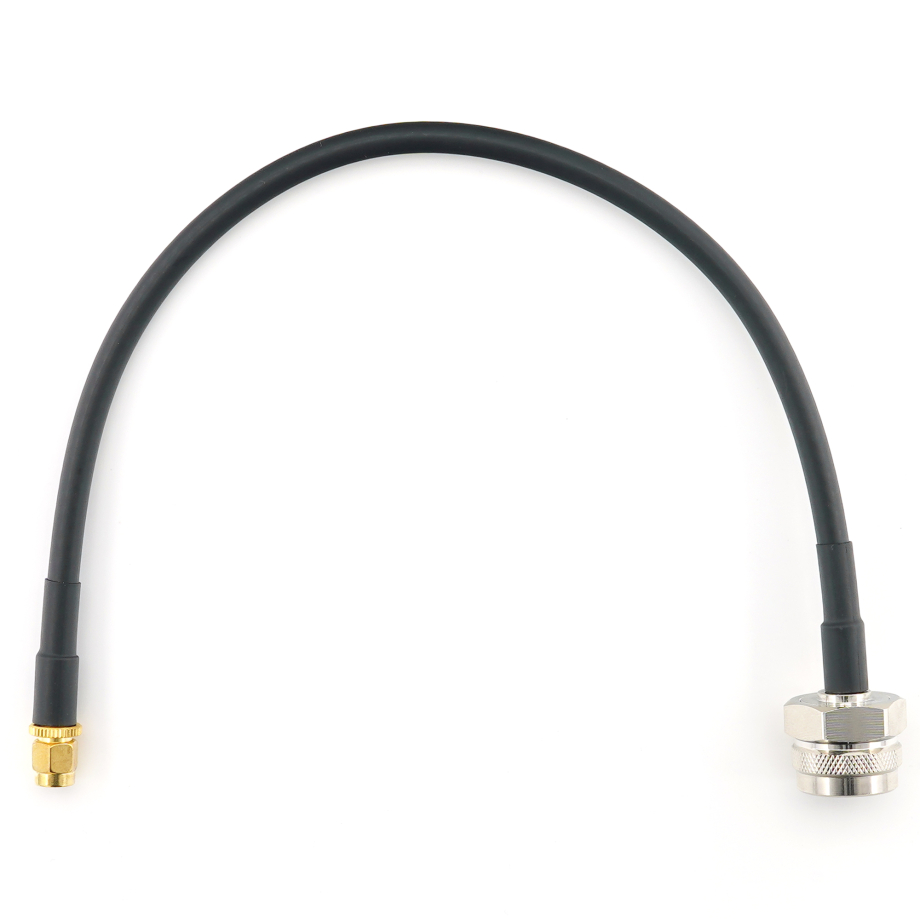 RP-SMA Stecker auf N Stecker Hex 30cm Koaxialkabel — HF240 (entspricht LMR240)