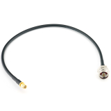 RP-SMA Stecker auf N Stecker Hex 50cm Koaxialkabel — HF240 (entspricht LMR240)
