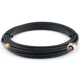 RP-SMA Stecker auf N Stecker Hex 12m Koaxialkabel — HF240 (entspricht LMR240)