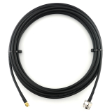 RP-SMA Stecker auf N Stecker Hex 15m Koaxialkabel — HF240 (entspricht LMR240)