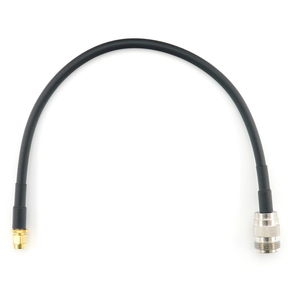 RP-SMA Stecker auf N Buchse 30cm Koaxialkabel — HF240 (entspricht LMR240)