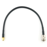 RP-SMA Stecker auf N Buchse 30cm Koaxialkabel — HF240 (entspricht LMR240)
