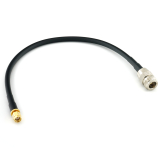 RP-SMA Stecker auf N Buchse 30cm Koaxialkabel — HF240 (entspricht LMR240)