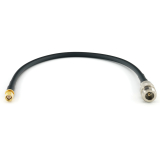 RP-SMA Stecker auf N Buchse 30cm Koaxialkabel — HF240 (entspricht LMR240)