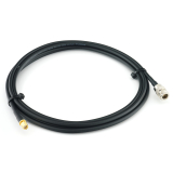 RP-SMA Stecker auf N Buchse 1m Koaxialkabel — HF240 (entspricht LMR240)
