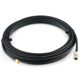 RP-SMA Stecker auf N Buchse 12m Koaxialkabel — HF240 (entspricht LMR240)