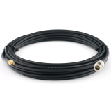 RP-SMA Stecker auf N Buchse 12m Koaxialkabel — HF240 (entspricht LMR240)