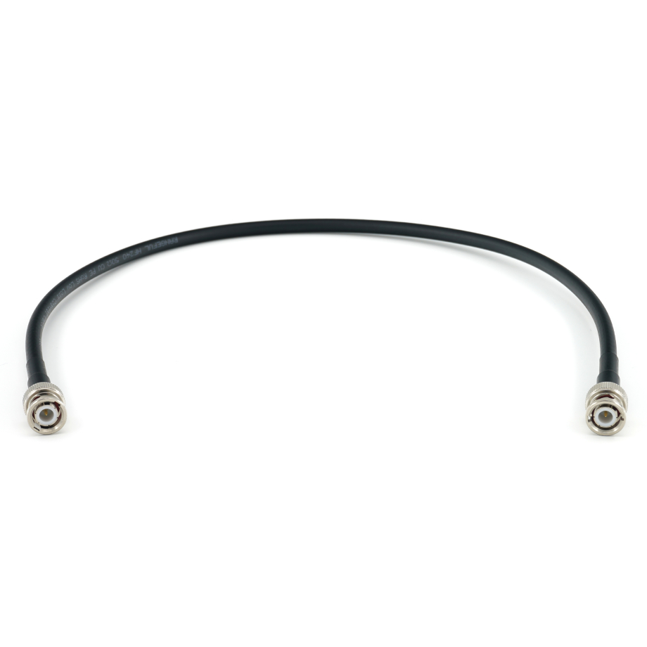 BNC Stecker auf BNC Stecker 50cm Koaxialkabel — HF240 (entspricht LMR240)