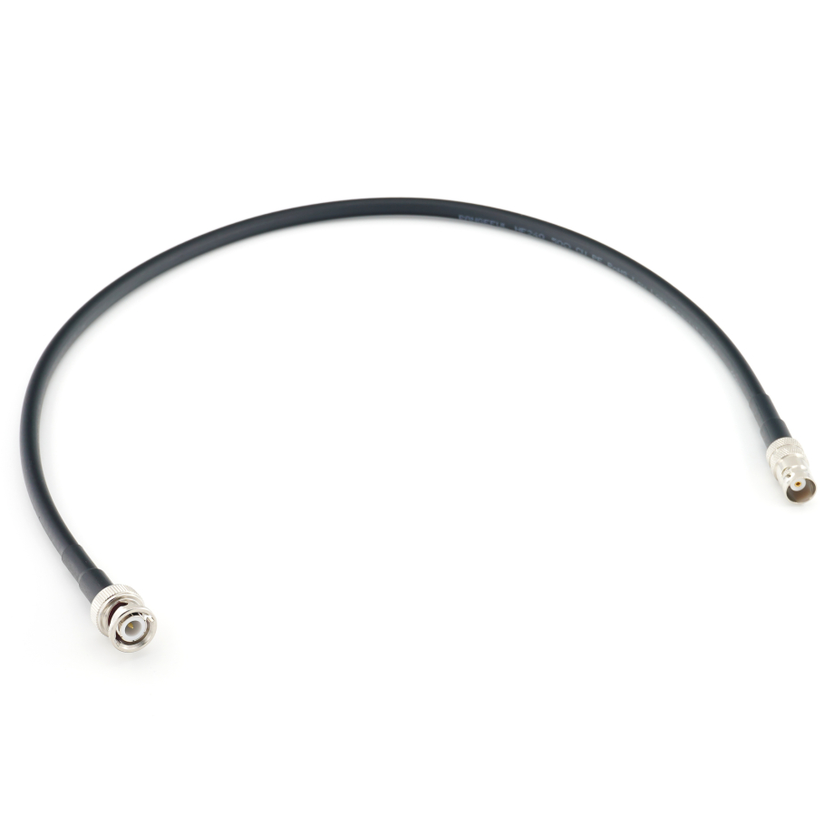 BNC Stecker auf BNC Buchse 50cm Koaxialkabel — HF240 (entspricht LMR240)