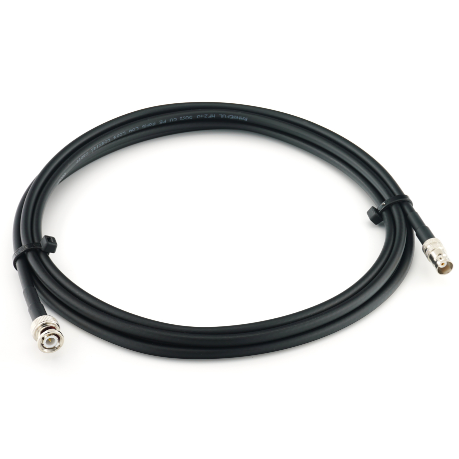 BNC Stecker auf BNC Buchse 2m Koaxialkabel — HF240 (entspricht LMR240)