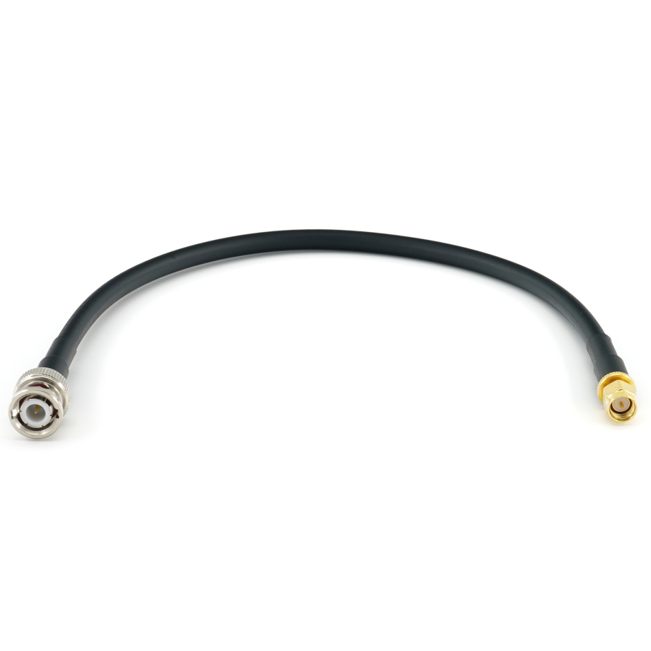 BNC Stecker auf SMA Stecker 30cm Koaxialkabel — HF240 (entspricht LMR240)