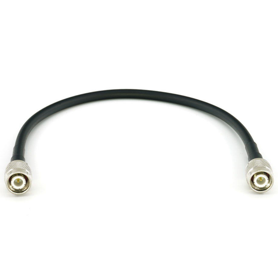 TNC Stecker auf TNC Stecker 30cm Koaxialkabel — HF240 (entspricht LMR240)