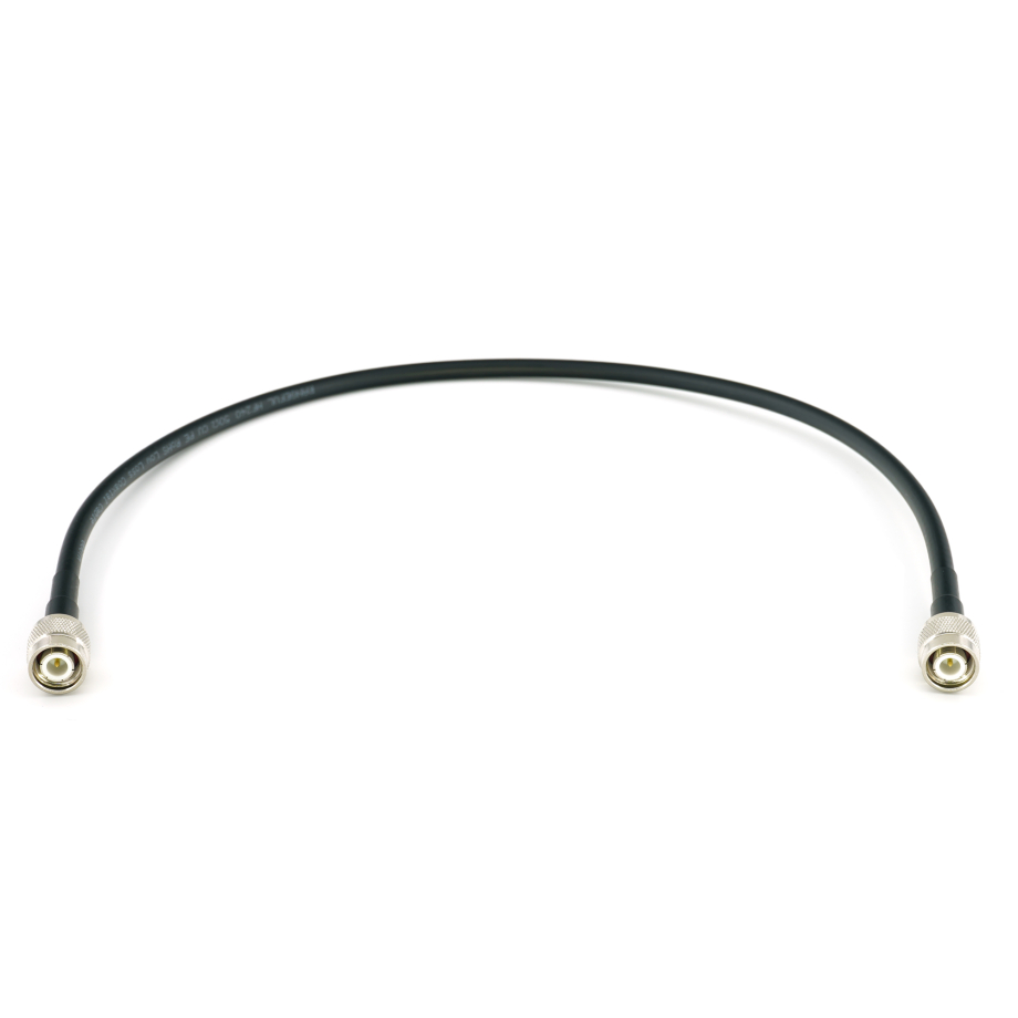 TNC Stecker auf TNC Stecker 50cm Koaxialkabel — HF240 (entspricht LMR240)